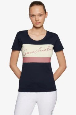 Samshield Samshield|Tröjor & Toppar-Alba Crytal T-hirt Navy/Roewood