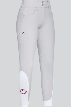 Cavalleria Toscana Cavalleria Toscana|Ridbyxor & Tights-American Ridbyxor Full Grip Ljusgrå