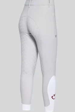 Cavalleria Toscana Cavalleria Toscana|Ridbyxor & Tights-American Ridbyxor Full Grip Ljusgrå