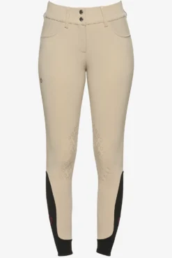 Cavalleria Toscana Cavalleria Toscana|Ridbyxor & Tights-American Ridbyxor Knä Grip Beige