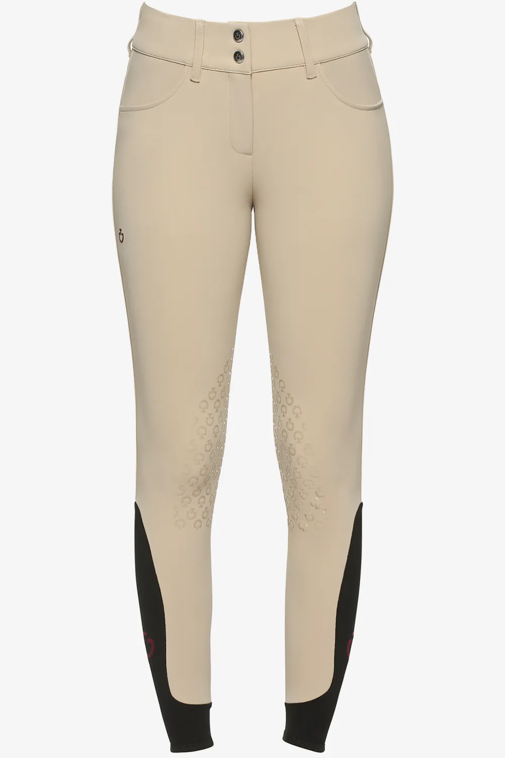 Cavalleria Toscana Cavalleria Toscana|Ridbyxor & Tights-American Ridbyxor Knä Grip Beige