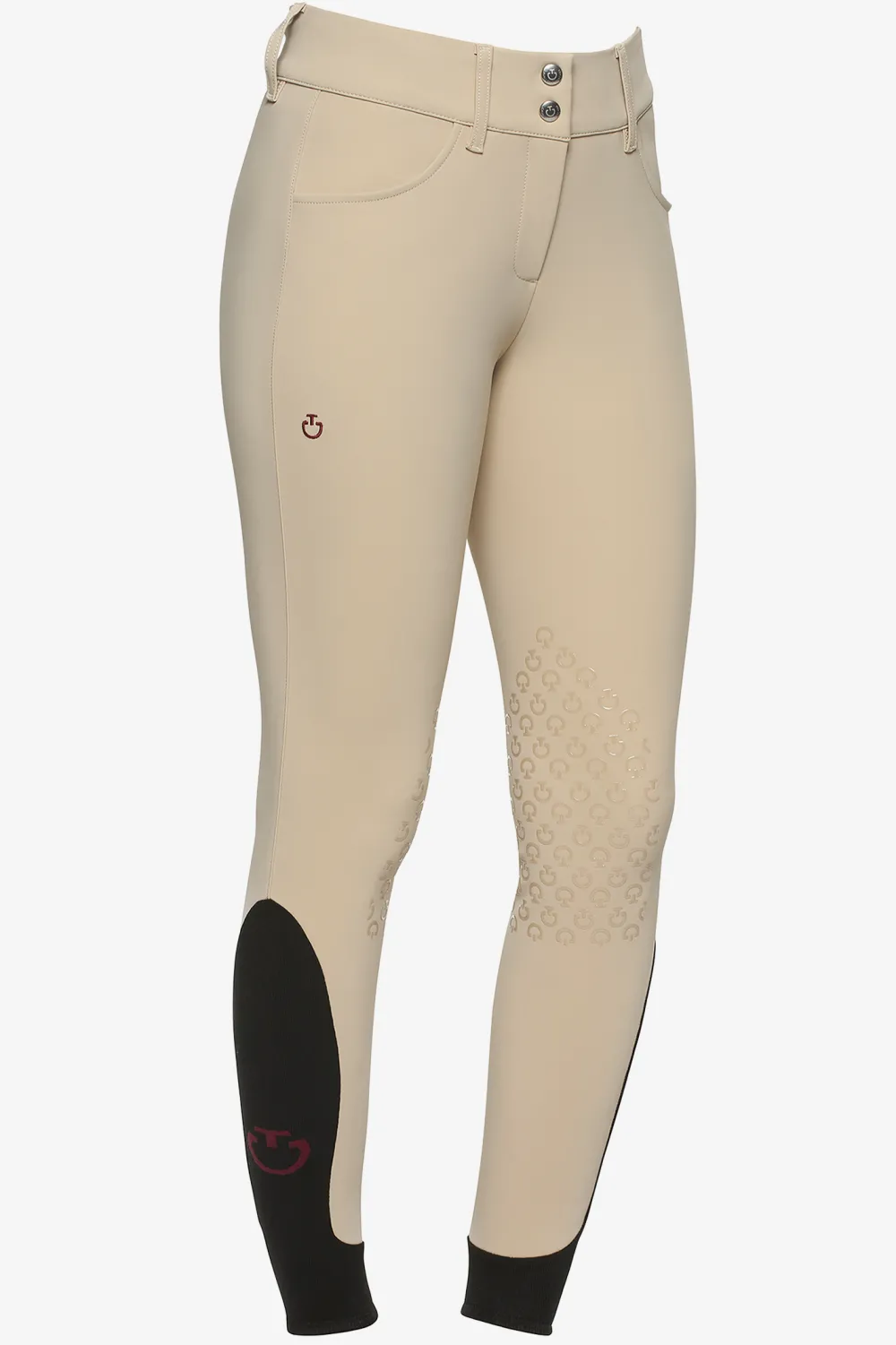 Cavalleria Toscana Cavalleria Toscana|Ridbyxor & Tights-American Ridbyxor Knä Grip Beige