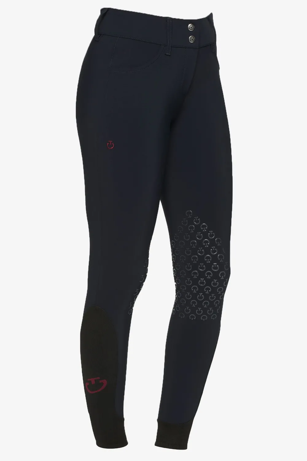 Cavalleria Toscana Cavalleria Toscana|Ridbyxor & Tights-American Ridbyxor Knä Grip Svart