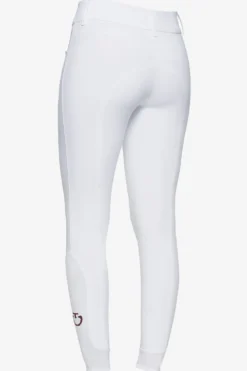 Cavalleria Toscana Cavalleria Toscana|Ridbyxor & Tights-American Ridbyxor Knä Grip Vit