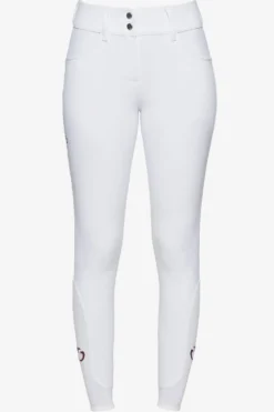 Cavalleria Toscana Cavalleria Toscana|Ridbyxor & Tights-American Ridbyxor Knä Grip Vit