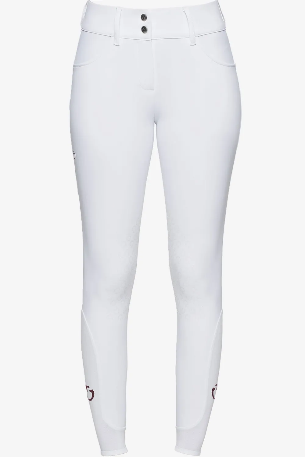 Cavalleria Toscana Cavalleria Toscana|Ridbyxor & Tights-American Ridbyxor Knä Grip Vit