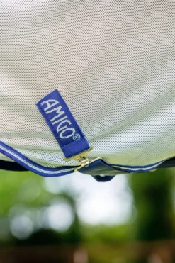 Horseware Horseware|Flugskydd-Amigo Airflow Plus Flugtäcke Navy/Beige