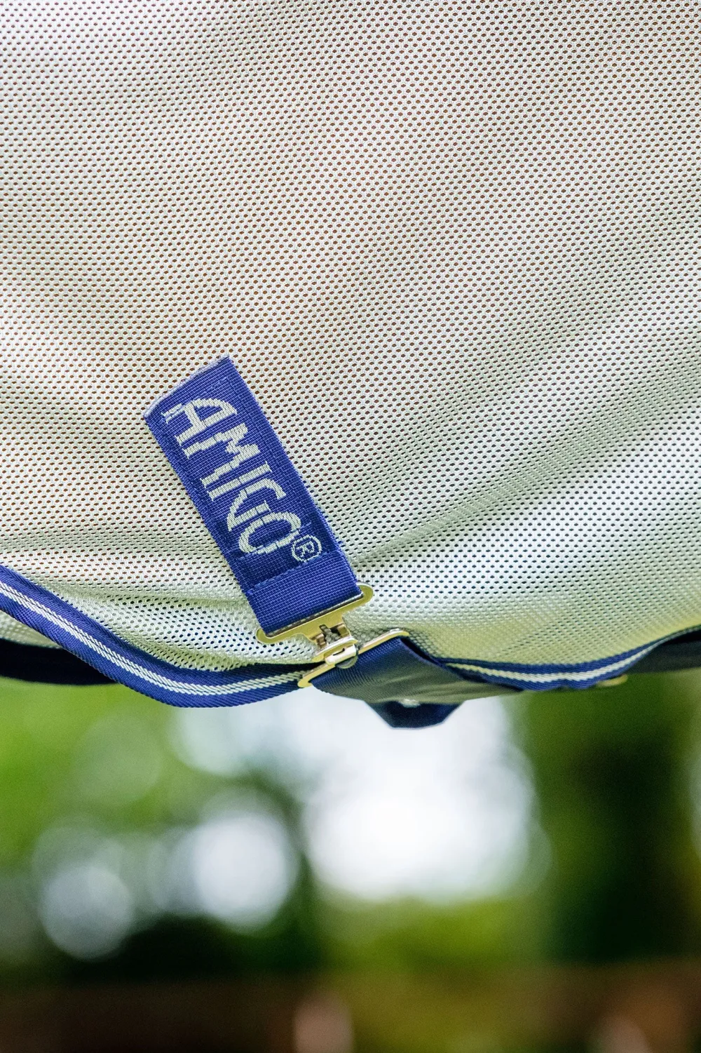 Horseware Horseware|Flugskydd-Amigo Airflow Plus Flugtäcke Navy/Beige
