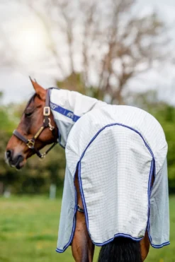 Horseware Horseware|Flugskydd-Amigo Airflow Plus Flugtäcke Navy/Beige