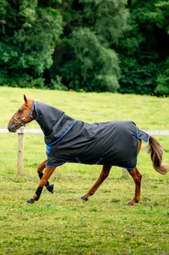 Horseware Hästtäcken & Flughuvor|Horseware-Amigo Ripstop Vintertäcke 900D Plus 200g Svart/Blå