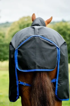 Horseware Hästtäcken & Flughuvor|Horseware-Amigo Ripstop Vintertäcke 900D Plus 200g Svart/Blå