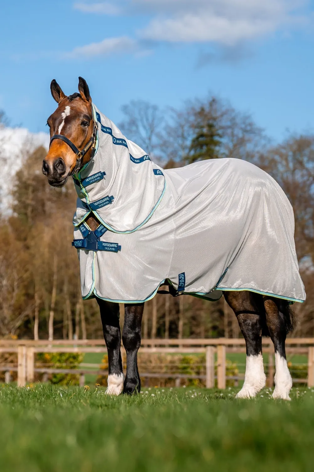 Horseware Horseware|Flugskydd-Amigo XL Bug Rug Flugtäcke