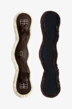 Kentucky Horsewear Sadelgjordar & Tillbehör-Anatomisk Dressyrgjord Fårskinn
