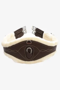 Kentucky Horsewear Sadelgjordar & Tillbehör-Anatomisk Fårskinnsgjord Brun
