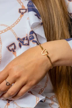 Odelberg Jewelry Odelberg Jewelry|Örhängen & Armband-Armband Stigbygel Guld