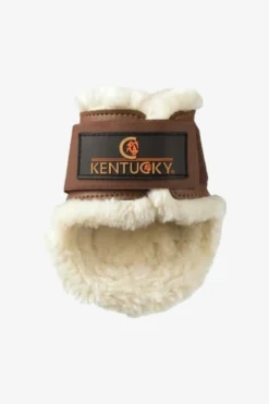 Kentucky Horsewear Kentucky Horsewear|Benskydd & Benlindor-Bakskydd Fårskinn Brun
