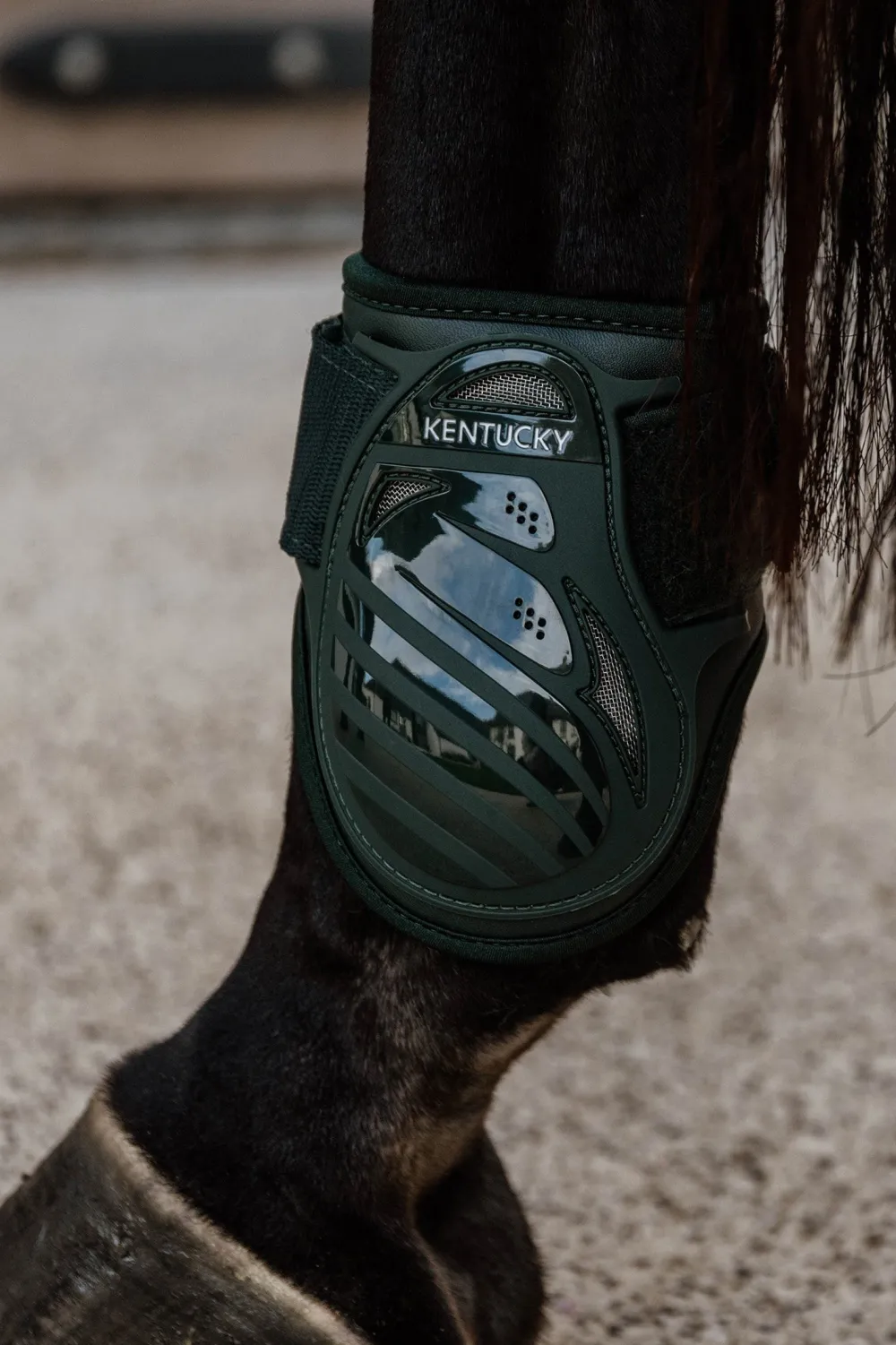 Kentucky Horsewear Kentucky Horsewear|Benskydd & Benlindor-Bakkydd Unghät örkgrön