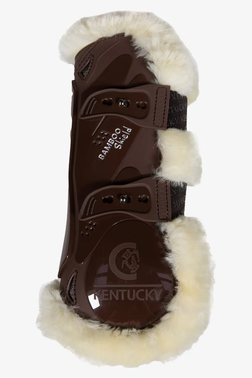 Kentucky Horsewear Kentucky Horsewear|Benskydd & Benlindor-Baboo enkydd Fårkinn Brun