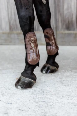 Kentucky Horsewear Kentucky Horsewear|Benskydd & Benlindor-Benskydd Bamboo Set Brun