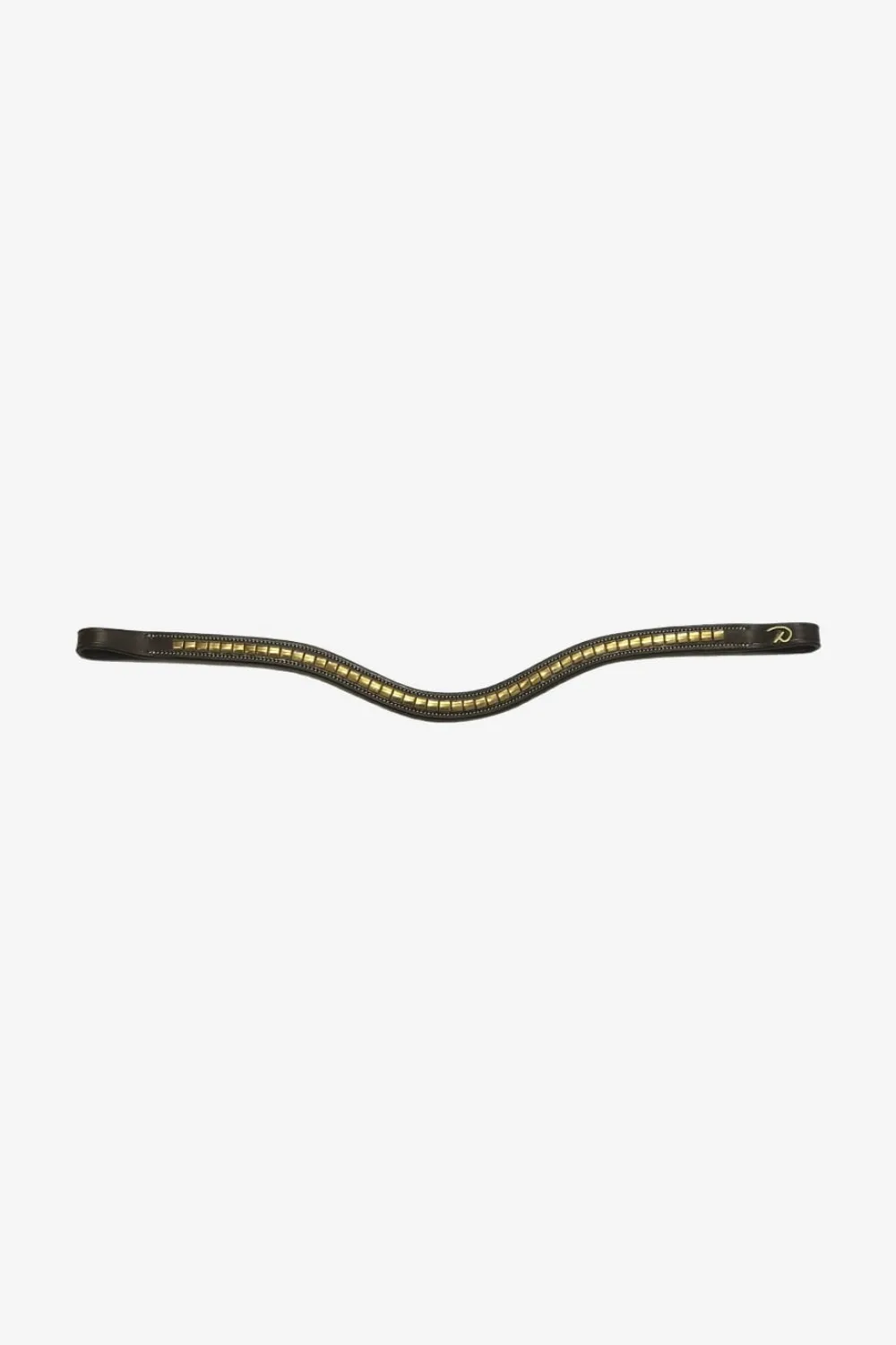 Dyón Träns & Pannband|Dyón-Böjt Klinkerpannband Mässing