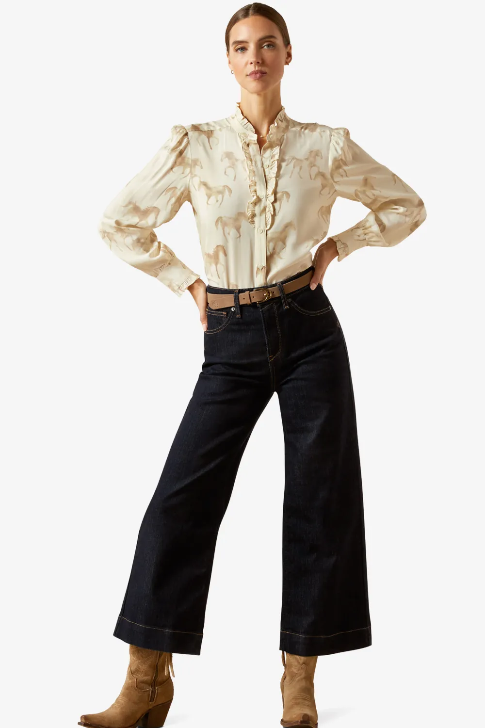 Ariat Ariat|Tröjor & Toppar-Bu Crickade Hät Print