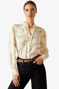 Ariat Ariat|Tröjor & Toppar-Bu Crickade Hät Print