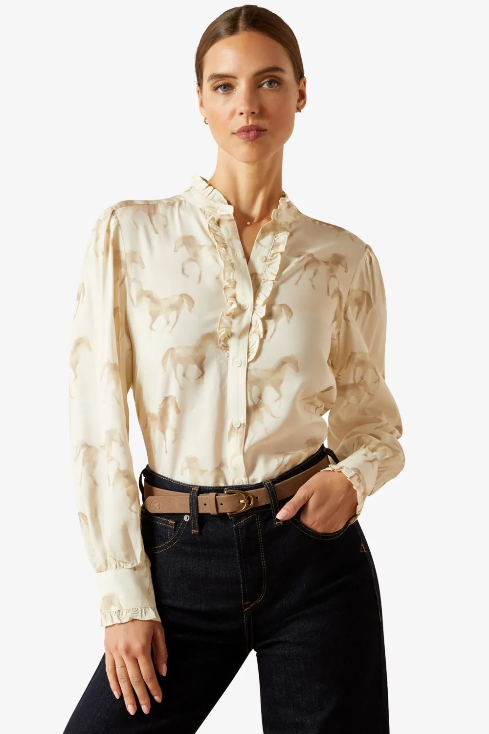 Ariat Ariat|Tröjor & Toppar-Bu Crickade Hät Print