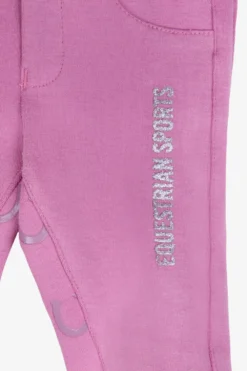 Barn QHP Qhp|Ridbyxor & Tights-Bobby Junior Ridbyxor Rosa