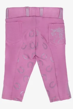 Barn QHP Qhp|Ridbyxor & Tights-Bobby Junior Ridbyxor Rosa