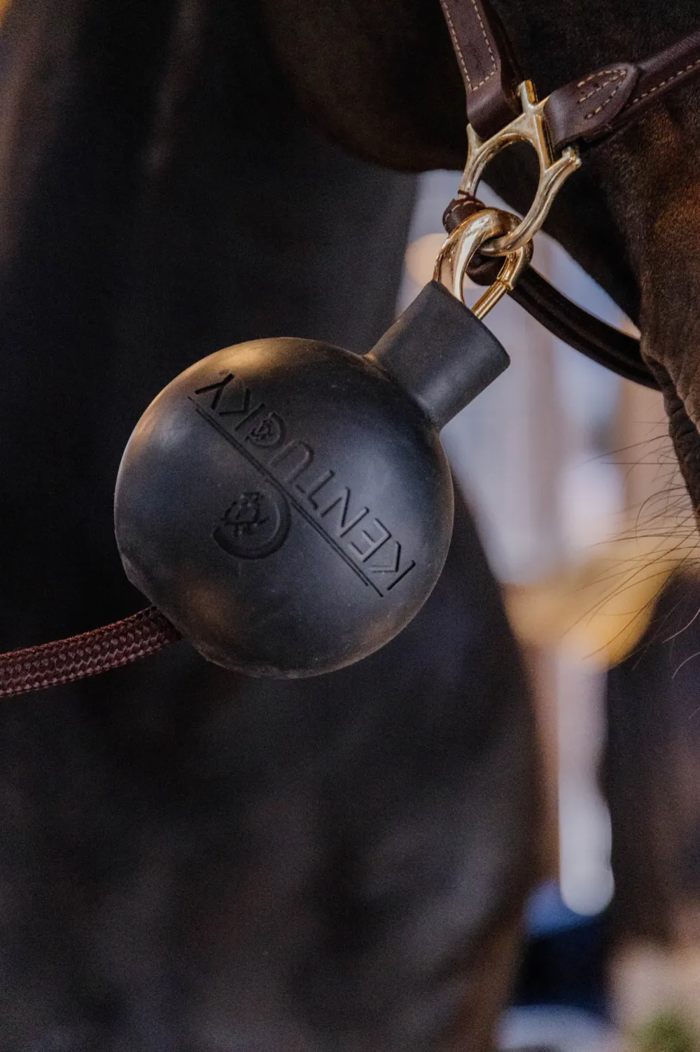 Kentucky Horsewear Kentucky Horsewear-Boll Uppbindningsskydd Svart