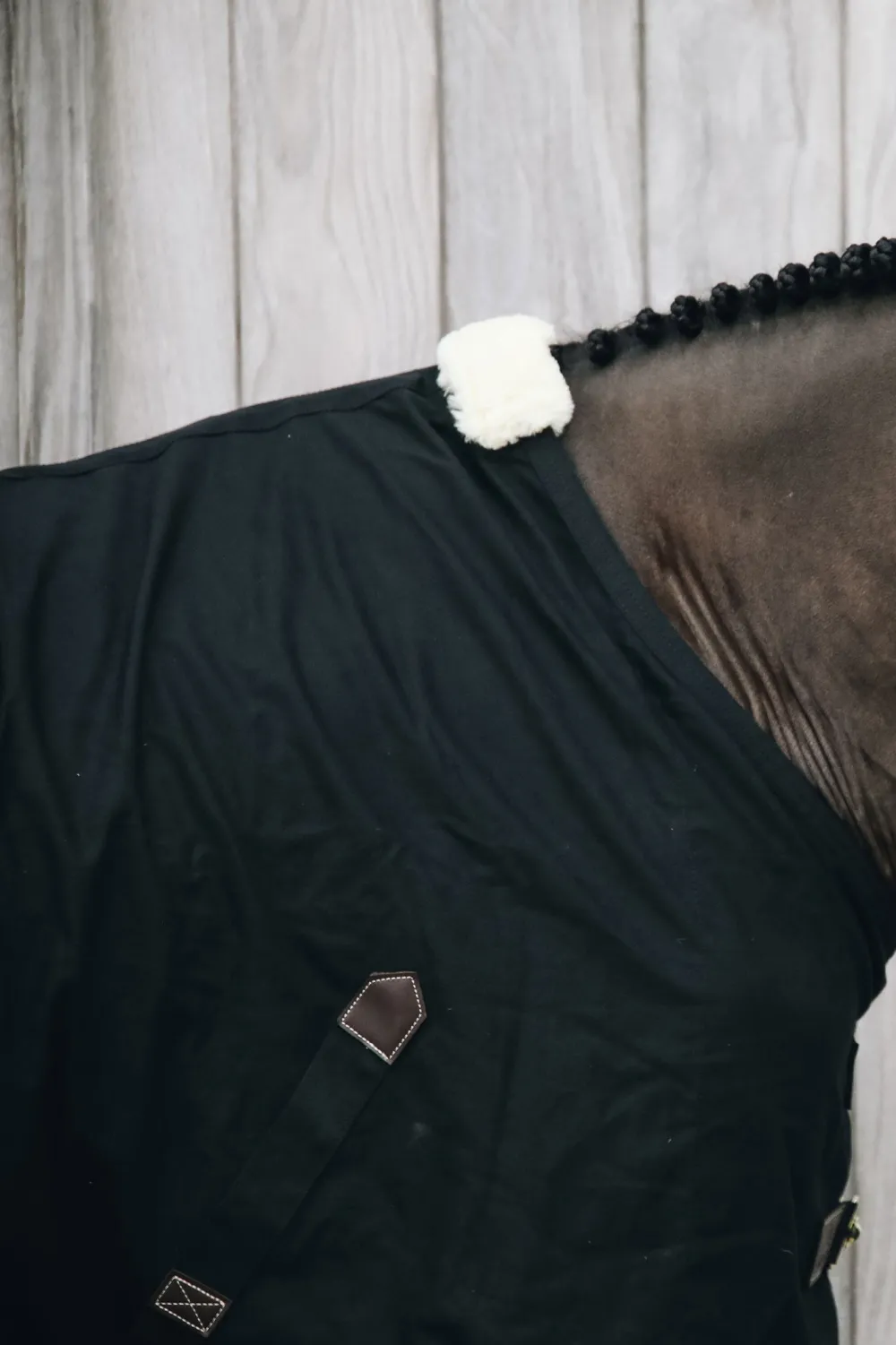 Kentucky Horsewear Hästtäcken & Flughuvor|Kentucky Horsewear-Bomullstäcke Svart