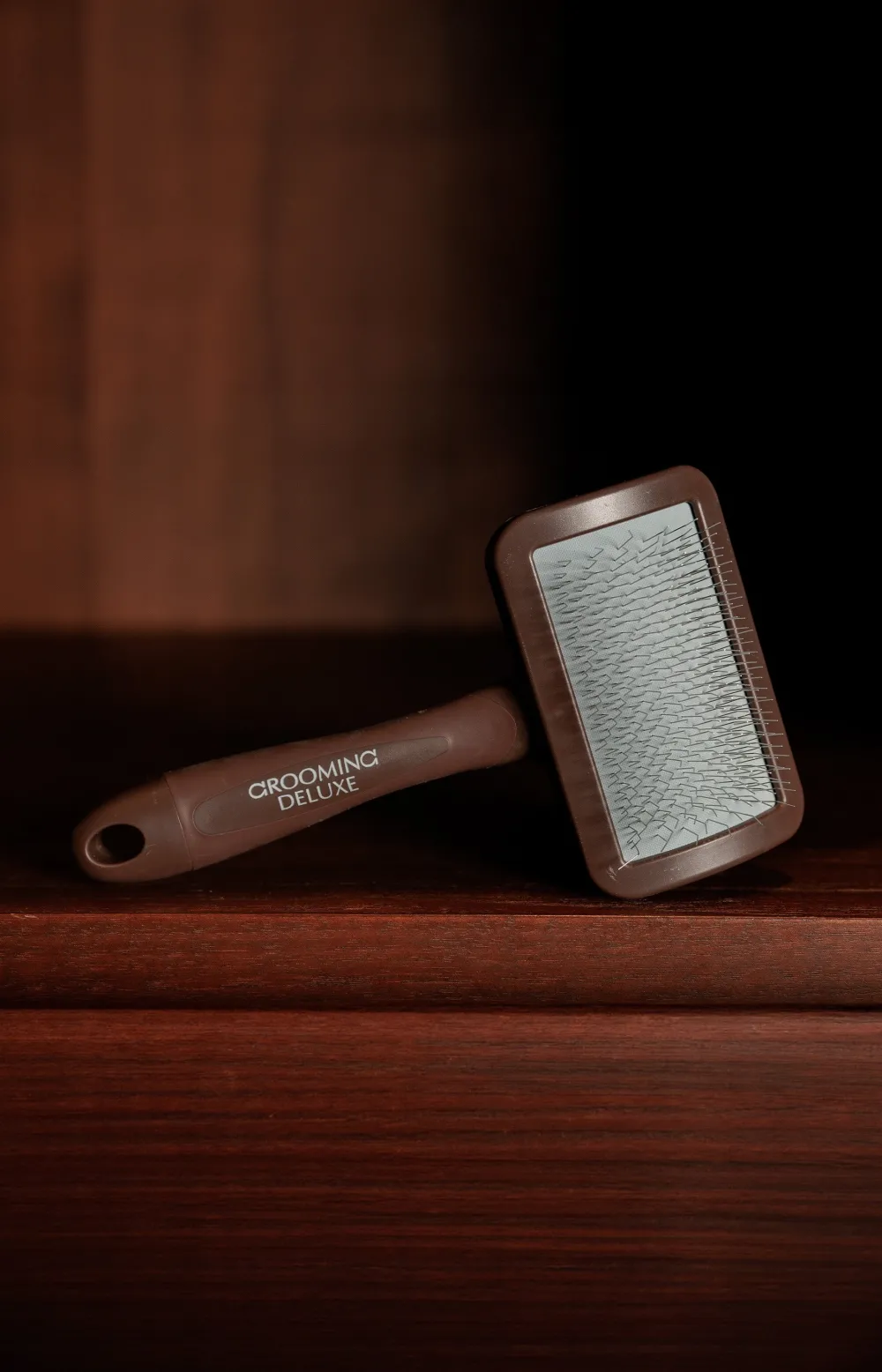 Grooming Deluxe Grooming Deluxe|Ryktväskor & Ryktborstar-Borste För Kardborre Brun