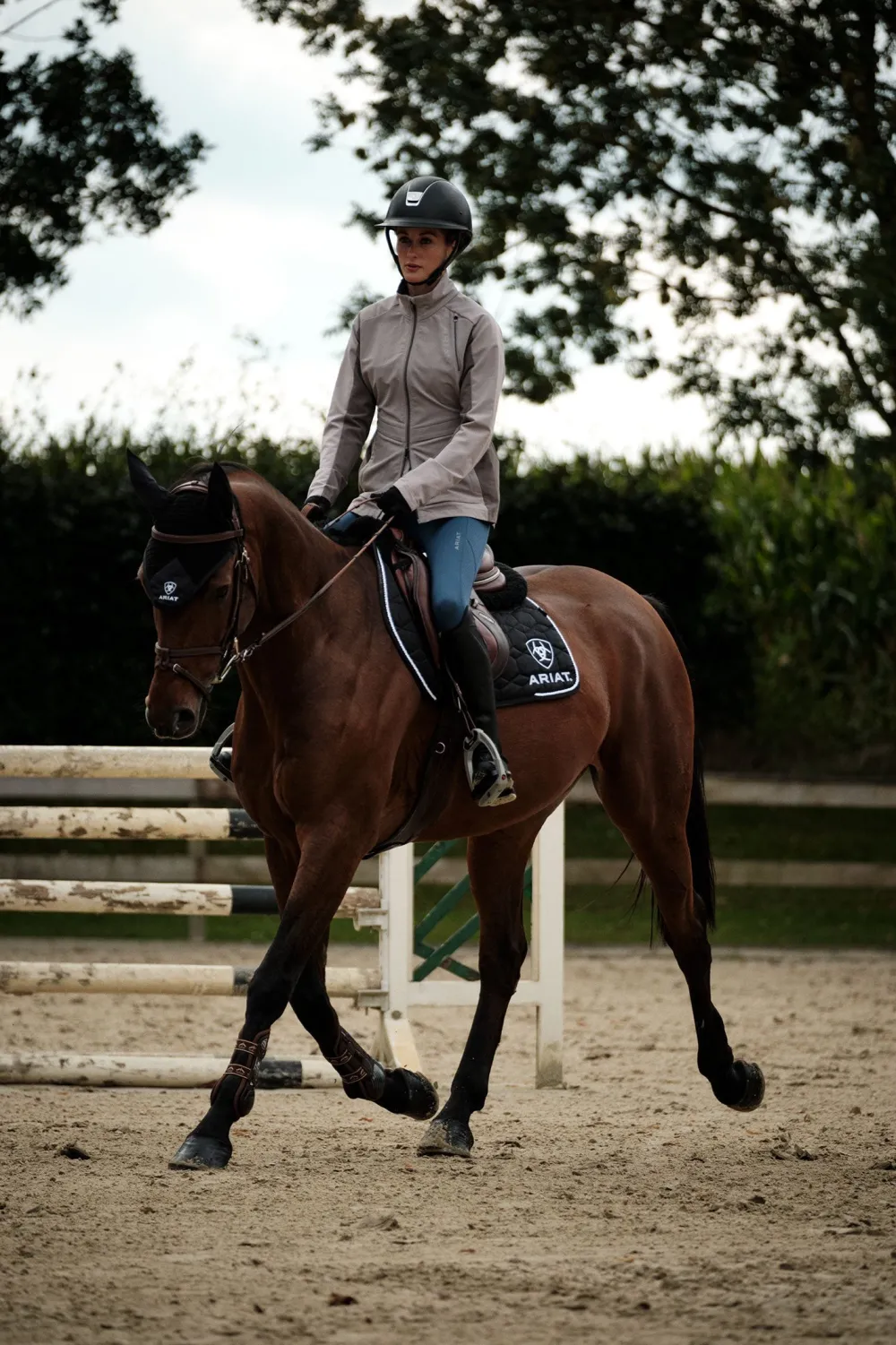 Ariat Ariat|Jackor & Kappor-Breathe Deep Jacket Zinc