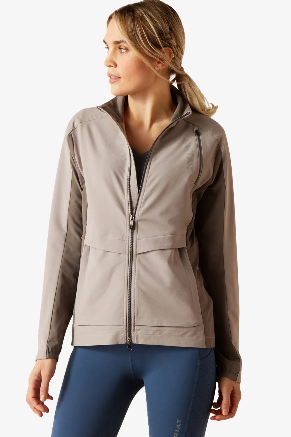 Ariat Ariat|Jackor & Kappor-Breathe Deep Jacket Zinc