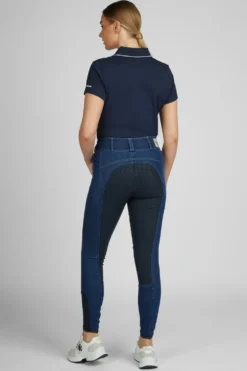 Pikeur Pikeur|Ridbyxor & Tights-Candela Jeans Full Grip Denim Blue