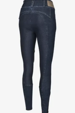 Pikeur Pikeur|Ridbyxor & Tights-Candela Jeans Full Grip Denim Blue
