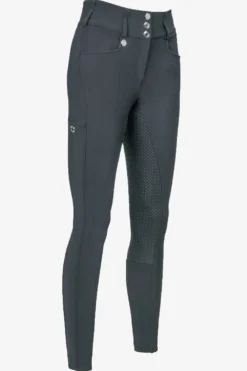 Pikeur Pikeur|Ridbyxor & Tights-Candela Ridbyxor Full Grip Mörkgrå