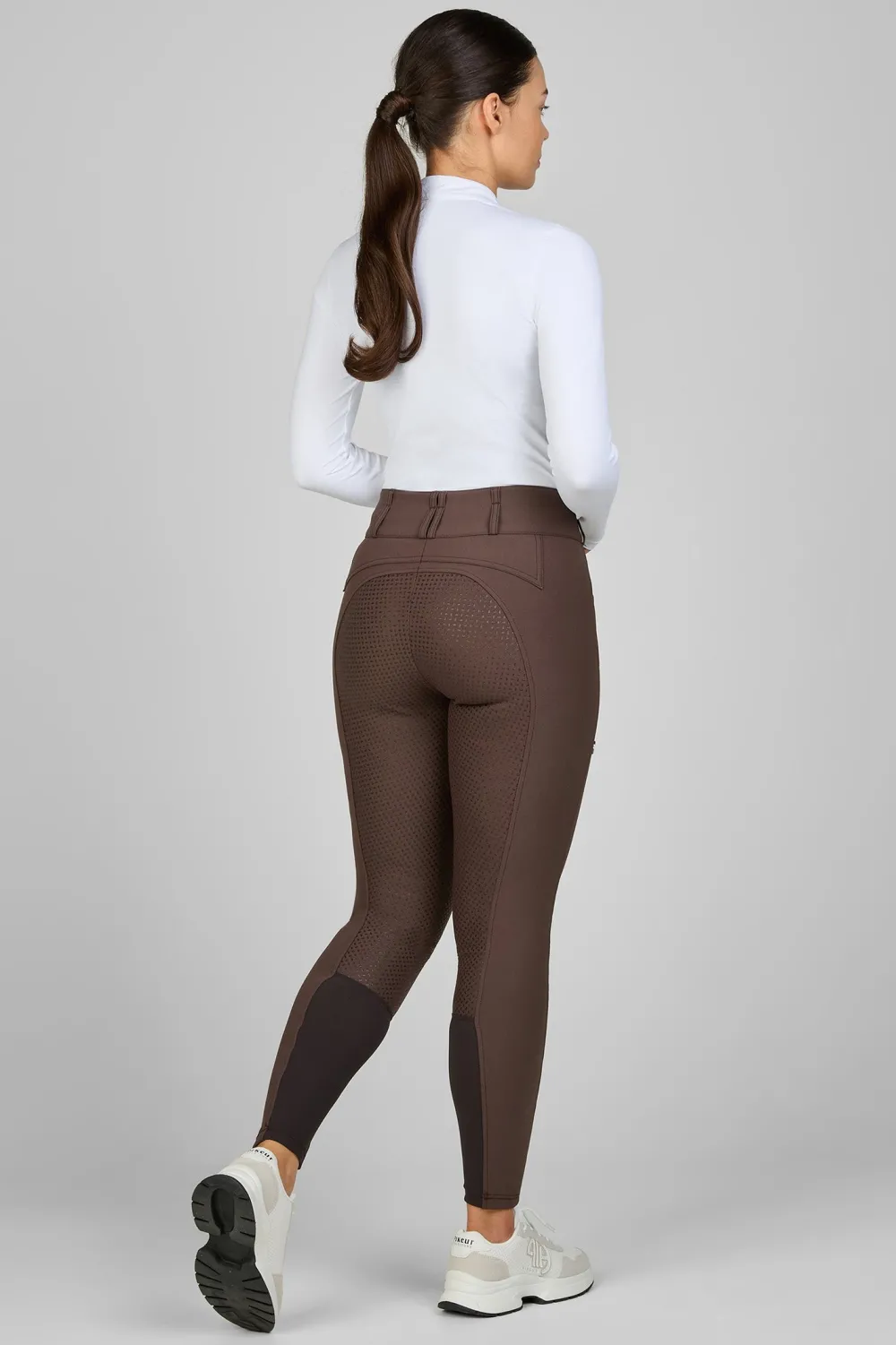 Pikeur Pikeur|Ridbyxor & Tights-Candela Ridbyxor 2.0 Full Grip Truffel