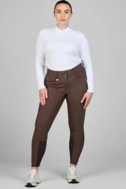 Pikeur Pikeur|Ridbyxor & Tights-Candela Ridbyxor 2.0 Full Grip Truffel