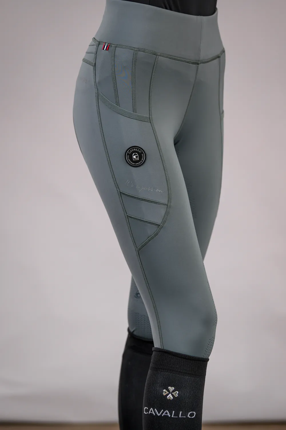 Cavallo Cavallo|Ridbyxor & Tights-Cavallin Tights Graphite