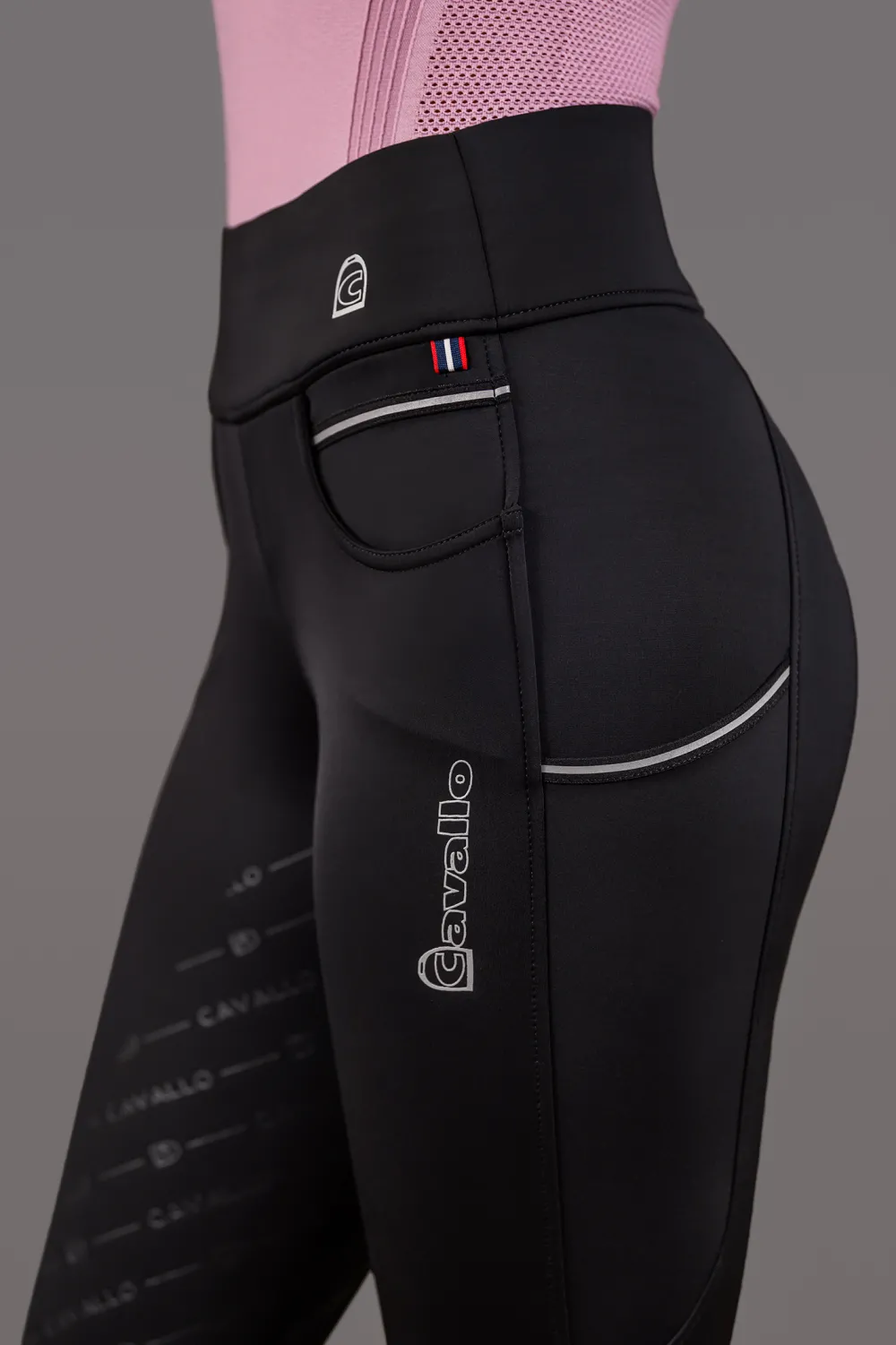 Cavallo Ridbyxor & Tights|Cavallo-Cavalliz Leggings Vinter Grip RL
