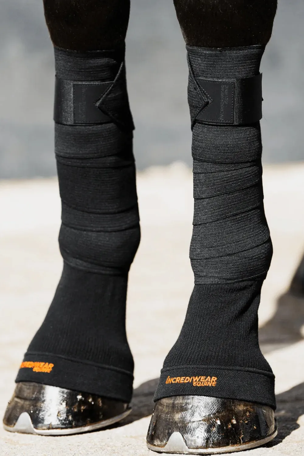 Incrediwear Incrediwear Equine|Benskydd & Benlindor-Cirkulation Benlindor Ponny 9x185 cm Svart