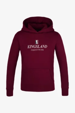 Barn Kingsland Tröjor & Toppar|Tröjor & Toppar-Classic Hoodie JR Burgundy