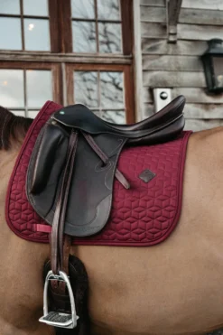 Kentucky Horsewear Kentucky Horsewear|Schabrak & Huvor-Classic Schabrak Bordeaux