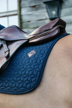 Kentucky Horsewear Kentucky Horsewear|Schabrak & Huvor-Classic Schabrak Navy