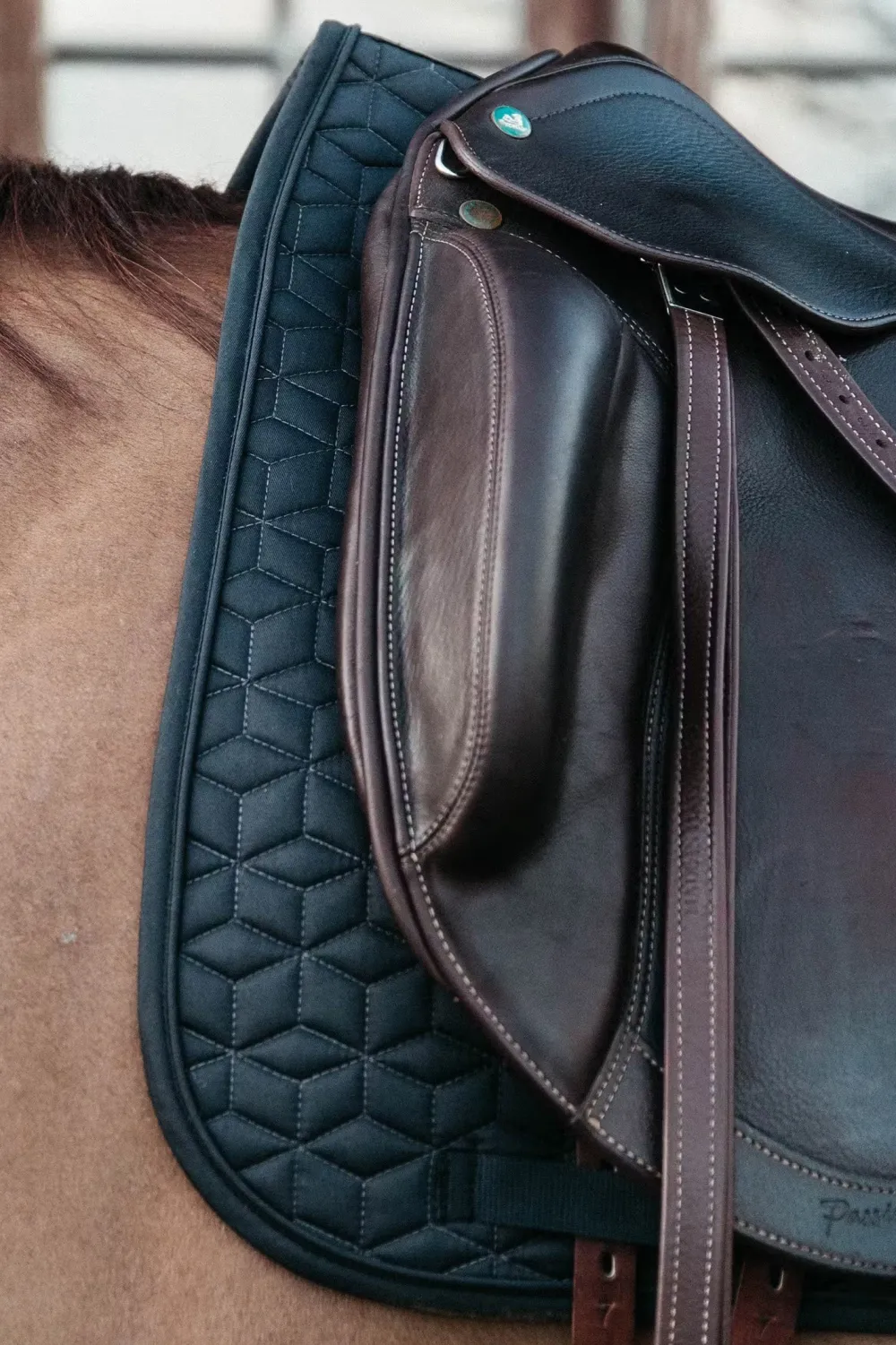 Kentucky Horsewear Kentucky Horsewear|Schabrak & Huvor-Classic Schabrak Svart