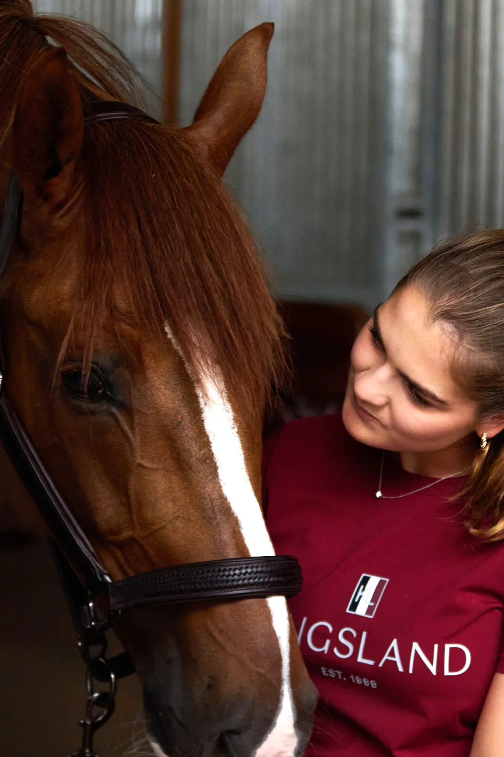 Kingsland Classic Kingsland|Tröjor & Toppar-Caic T-hirt Burgundy