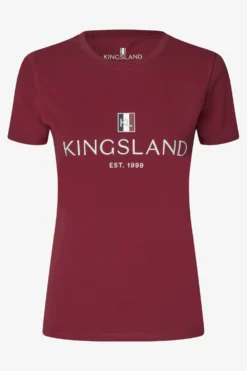 Kingsland Classic Kingsland|Tröjor & Toppar-Caic T-hirt Burgundy
