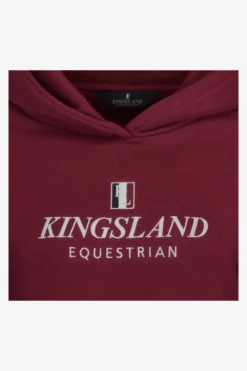Kingsland Tröjor|Kingsland-Caic Uniex Hoodie Burgundy