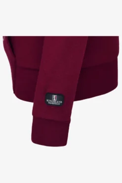 Kingsland Tröjor|Kingsland-Caic Uniex Hoodie Burgundy
